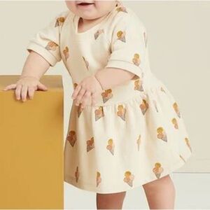 Rylee + Cru Ice Cream Raglan Girls Dress 12-18 months